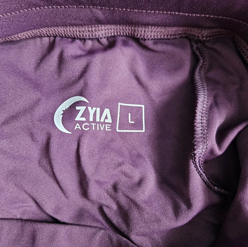 ZYIA Active Purple Joggers - Picture 2 of 4